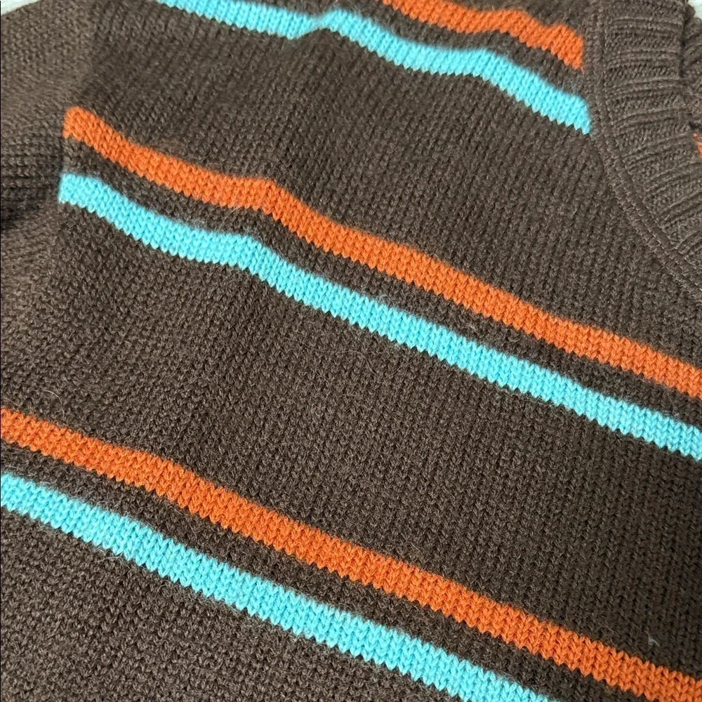 Industrial Exchange Striped Sweater Wool Blend Size XL